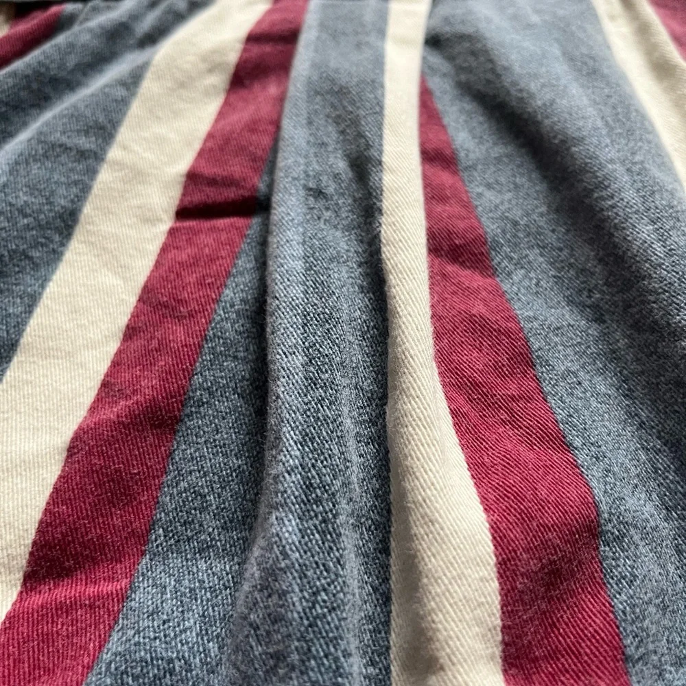Route 66 button up striped short sleeve - Picture 2 of 3